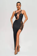 GRISELA MESH MAXI-BANDAGE-DRESS