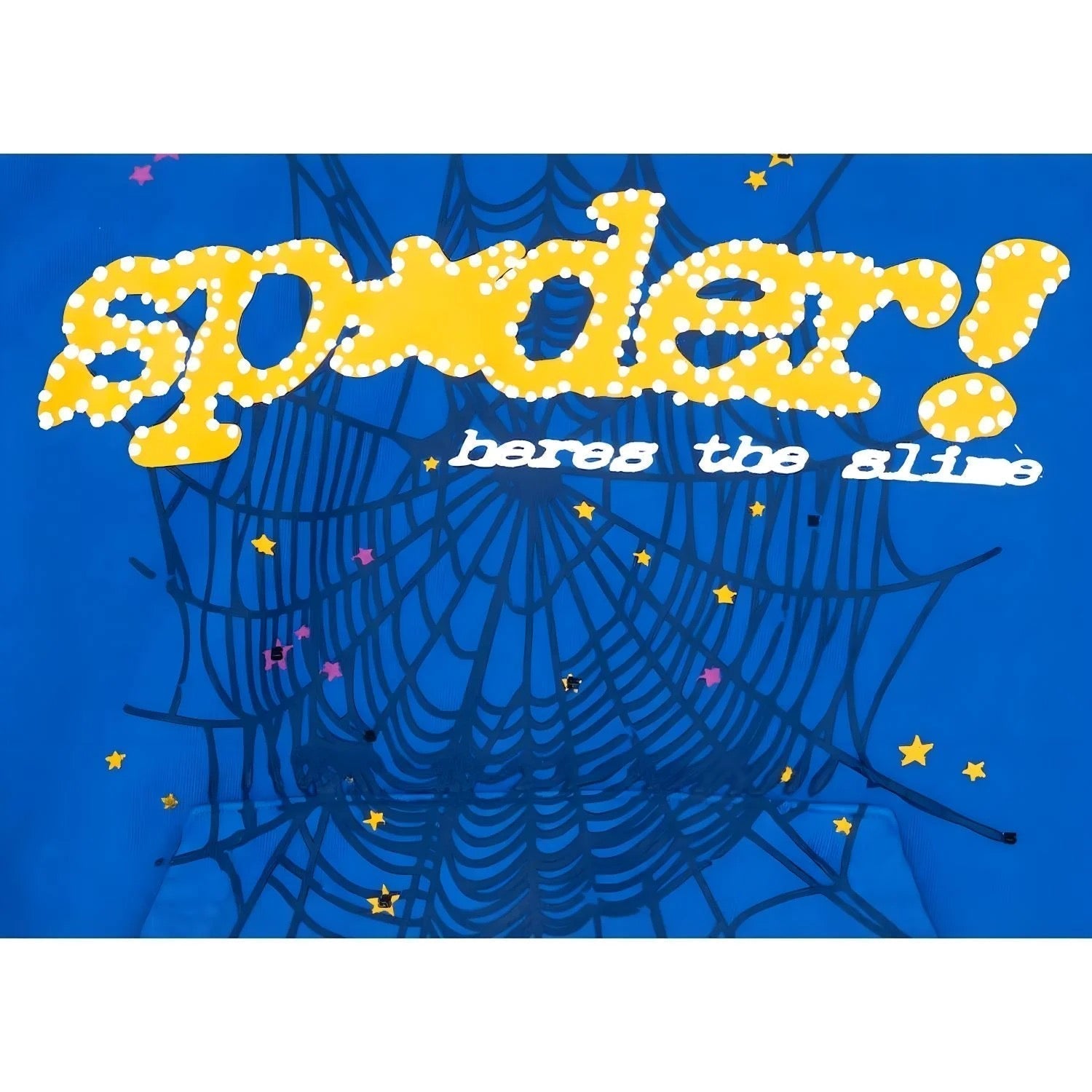 „Sp5der“ Hoodie Blau