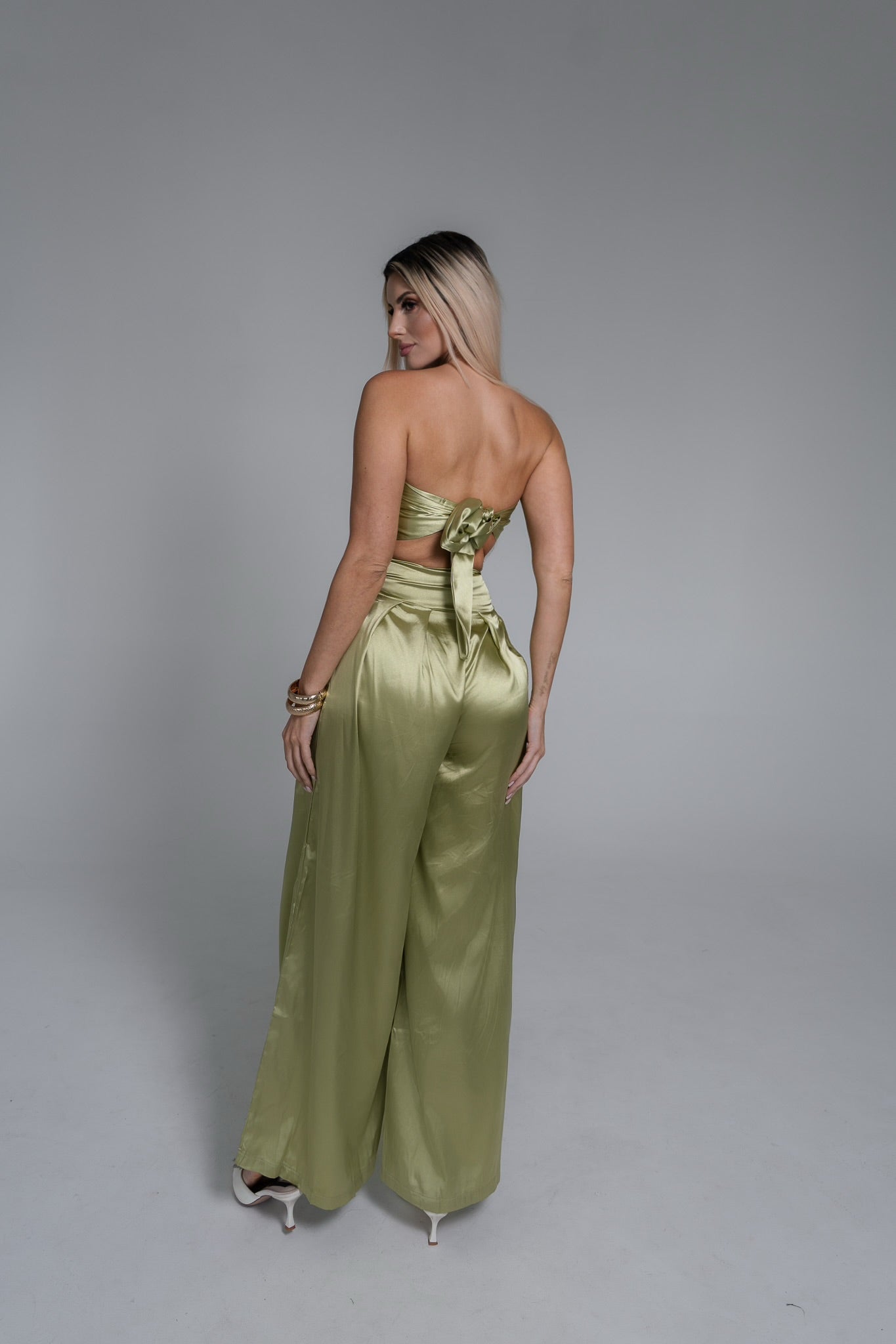RIA | ZWEITEILIGES SATIN-SET